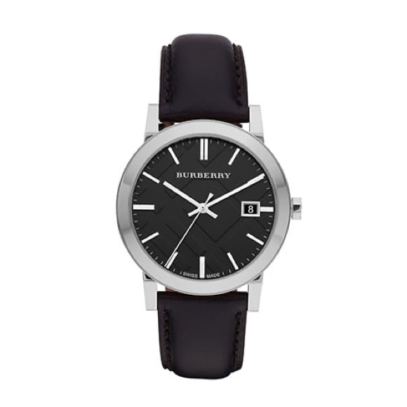 Burberry The‎ City Watch 38mm Silver Black Women’s